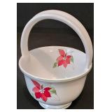 Vintage Royal Doulton Holly Canister, Pair of Royal Doulton Holly Candle Holders and More