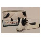 Vintage 1996 Fitz & Floyd Clover Milk Dairy Cookie Jar
