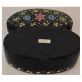 Vintage Trinket and Jewelry Boxes including a Vintage Asian Inlaid Jewelry Box