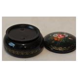 Vintage Trinket and Jewelry Boxes including a Vintage Asian Inlaid Jewelry Box