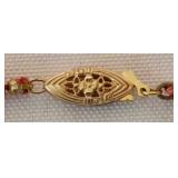 Three Faceted Beaded Necklaces