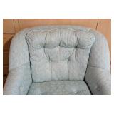 Pale Blue Vintage Century Armchair