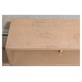 Maximillian Modern Blonde Wood Bookshelf