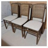 Set of Six Vintage Stackmore Folding Chairs