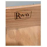 Rway Mid Century Walnut Highboy Dresser