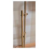 Vintage Brass Pharmacy Floor Lamp
