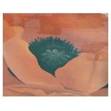 Large Framed Red Poppies Print by Georgia O