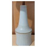 Pale Blue Ceramic Jane and Gordon Martz Table Lamp
