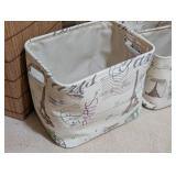 Decorative Storage Baskets and Hamper