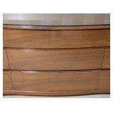 Rway Mid Century Walnut Nine Drawer Dresser