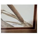 Pair of Framed Duck Prints by Sherrie Russell