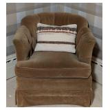 Vintage Gabberts Brown Corduroy Armchair