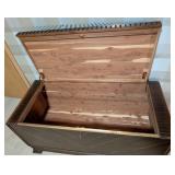 Gorgeous Vintage Mahogany Art Deco Cedar Chest