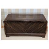 Gorgeous Vintage Mahogany Art Deco Cedar Chest