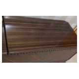 Gorgeous Vintage Mahogany Art Deco Cedar Chest