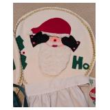 Vintage Christmas Aprons and Dish Towels