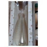 Variety of Glass Ornaments and Vintage Tree Topper