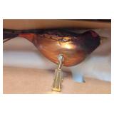 Variety of Glass Ornaments and Vintage Tree Topper