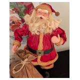 Bulova Christmas Clock and Decor