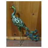 Duck, Swan and Peacock Yard Decor