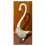 Duck, Swan and Peacock Yard Decor