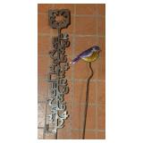 Variety of Decorative Yard Stakes