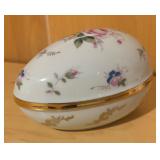 Two Dainty Porcelain Trinket Boxes