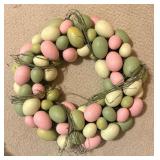 Easter Decor including Egg Wreath, Royal Doulton Children