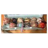 Easter Decor including Egg Wreath, Royal Doulton Children