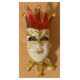 Jeweled Jester Trinket Box