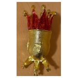 Jeweled Jester Trinket Box