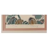 "Long Fish" and "Trigger Fish" Limited Edition Embossed Prints by Fehling