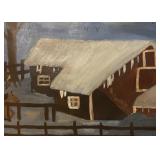 Original Farm Motif Painting