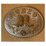 Four Vintage Belt Buckles