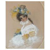 Fancy Lady Print by K. Majerds