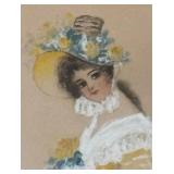 Fancy Lady Print by K. Majerds