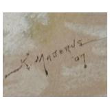 Fancy Lady Print by K. Majerds