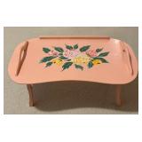 Vintage Floral Lap Table