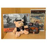 Harley Davidson Calendar, Plush Pig, Maisto 1:18 Scale Model Motorcycle and More