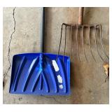 Tree Trimmer, Shovels and Pitch Fork