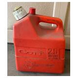 Three Gas and Diesel Cans