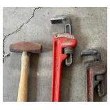 Two Rigid Wrenches and Mallet