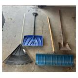 Shovels and Rake