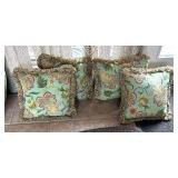 Variety of Coordinating Patio Cushions and Pillows
