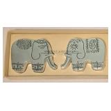 Assorted Home Decor including a Vintage Norwegian Pewter Vase and Art Glass Heart Ornament