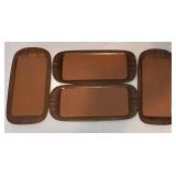 Vintage Toastmaster Tray Set