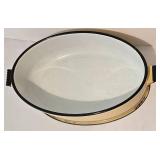 Assorted Vintage Cookware including Vintage Enamel Cookware