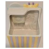 Vintage Hostess Ware Cake Turner Plays Happy Birthday and Vintage Musical Planters