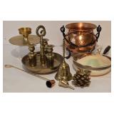 Assorted Vintage Brass and Copper Items