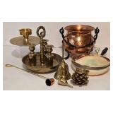 Assorted Vintage Brass and Copper Items